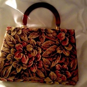 Antique tapestry box purse Aunt Mae’s purse.